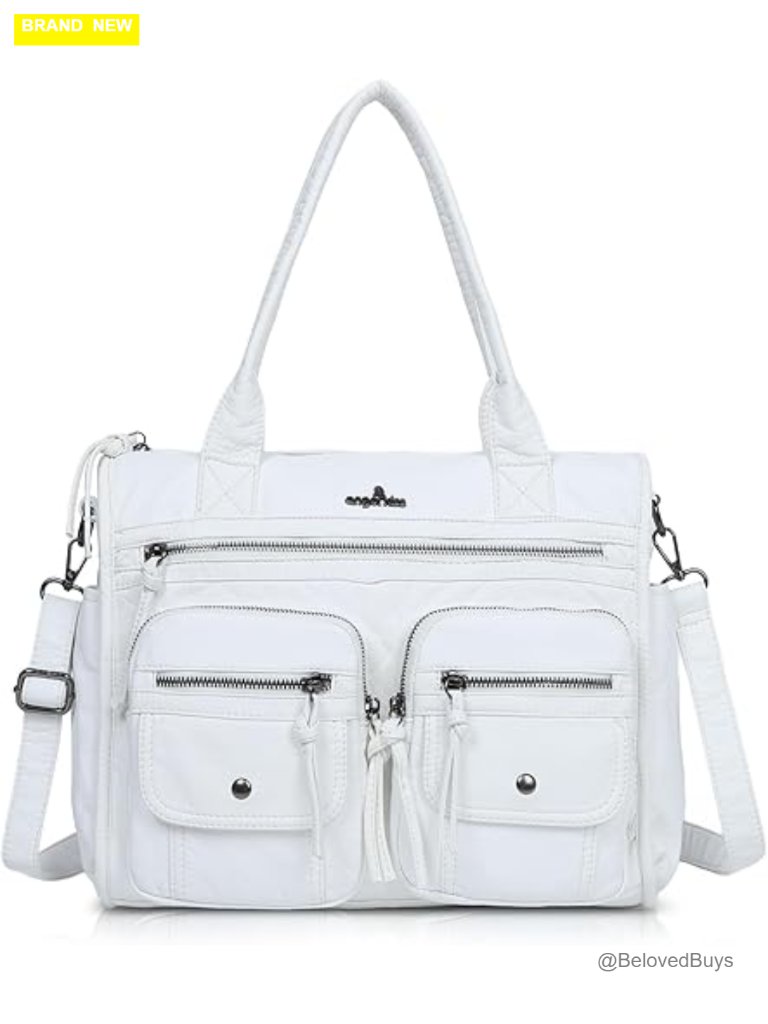 Soft Faux Leather Hobo Bag Satchel Shoulder Tote Crossbody Purse Women